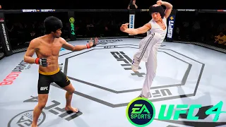 UFC4 Bruce Lee vs Jackie Chan EA Sports UFC 4 - Epic Fight