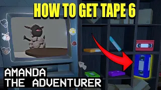 HOW TO FIND THE SECRET 6th TAPE IN AMANDA THE ADVENTURER