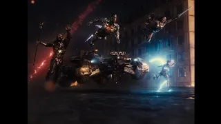 Batman in the Batmobile Snyder Cut Scene Justice League | Zack Snyder's Justice League Scene