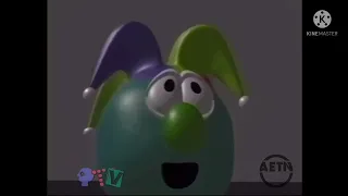 veggietales The Princess and the Prophet Pea on ptv on pbs 6/8/1994 5th  anniversary special