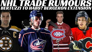 NHL Trade Rumours - Flames Trades? Domi, Bertuzzi to Habs? NHL Jersey Ads