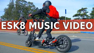 THIS IS THE FUTURE, Max Brhon - Music Video with Electric Scooters, Skateboards, Unicycles