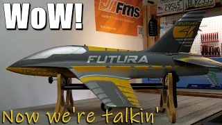 NEW RELEASE: FMS 64mm PnP Futura Sport Jet First Look