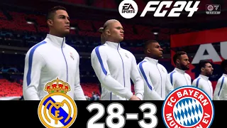 WHAT HAPPEN IF MESSI, RONALDO, MBAPPE, NEYMAR, PLAY TOGETHER ON REAL MADRID VS BAYERN