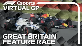 2021 Virtual British Grand Prix: Feature Race Highlights