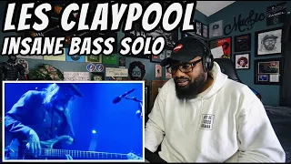 Les Claypool Insane Bass Solo | REACTION