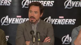 The Avengers Press Conference Part 1
