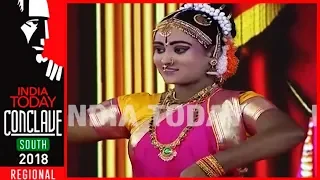 Kuchipudi Dancers Enthral At India Today Conclave South 2018