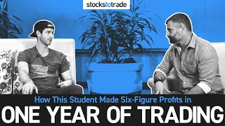 How This Student Made Six Figure Profits in One Year of Trading