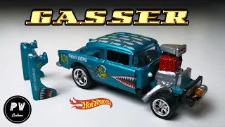 The Most Detailed HOT WHEELS  Toy Car EVER? | GASSER DRAG Custom Hot Wheels