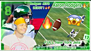 Aaron Rodgers ? FULL New York Jets DEBUT 🔥  NASTY TD THROW 😱🔥🏈🔥🔥🔥🏈 ( Aaron will be good … )￼