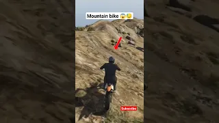 MOUNTAIN BIKE 😱😓 | GTA 5 | #gta5 #gtavmemes #tranding #viral #ytshorts #explore