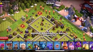 Clash of clans 10 yıl Etkinliğinde 3 yıldız alma taktikleri..