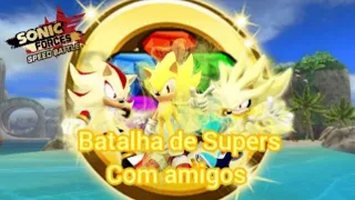 Batalha de Supers - Super Sonic - Super Shadow - Super Silver