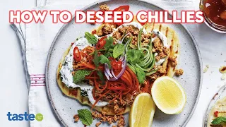 How to deseed chillies | taste.com.au