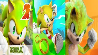 Sonic Dash 2: Sonic Boom vs Sonic Dash vs Sonic Forces - Movie Super Sonic All Characters Unlocked