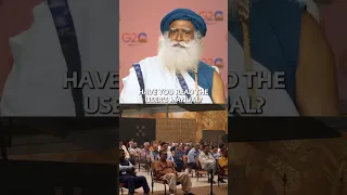 Sadhguru interacted with over 100 delegates of G20