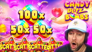 I hit CRAZY BOMB MULTIS on the *NEW* CANDY BLITZ BOMBS!! WHAT IS MY LUCK!? (Bonus Buys)