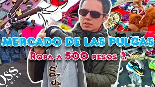 MERCADO DE LAS PULGAS , GRAN SAN , BOGOTA , ROPA A500 PESOS 😱🤑#colombia #mercadodepulgas #bogota