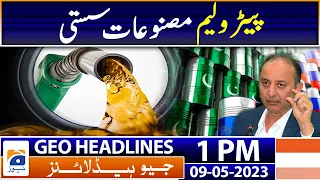 Geo Headlines 1 PM | Marriyum says Shehbaz and Nawaz will discuss political issues | 9th May 2023