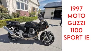 Moto Guzzi 1100 Sport IE start up and exhaust sound