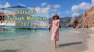 Suluada 2023 🏝️⛵ - Turkish Maldives/ Boat tour Adrasan - Suluada / Turkey