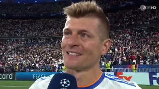 Legendäres Interview mit Toni Kroos ( Er verlässt wütend das Interview von ZDF)