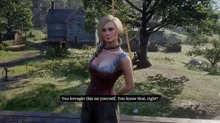 The Hanging of Serial Killer Prostitute in Valentine (All Outcomes) - Red Dead Redemption 2