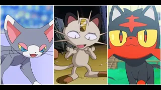 All Cat Pokemon Gen 1 - 9