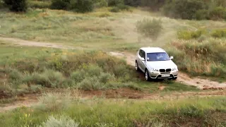 Test Off-Road BMW X3 on Zaporizhian Sich - Ukraine