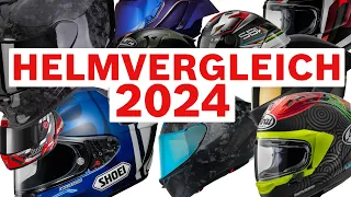 Motorradhelme 2024 Übersicht - Preis/Leistung