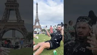 Pranks in Paris! 😅 #funny #shortsvideo #france #travel