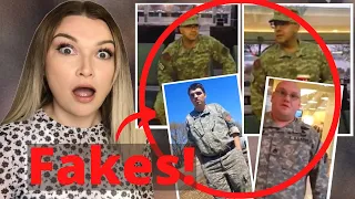 New Zealand Girl Reacts to UNITED STATES FAKE SOLDIERS AND STOLEN VALOR COMPILATION 😒