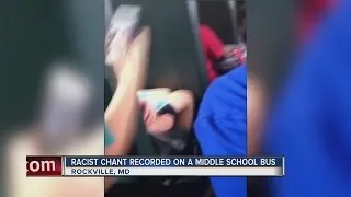 Racist chant recorded on school bus