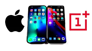 iPhone 13 Pro Max vs OnePlus 9 Pro Speed Test