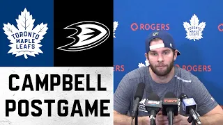 Jack Campbell Post Game | Toronto Maple Leafs @ Anaheim Ducks | November 28, 2021