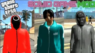 GTA San Andreas Squid Game Skins Mod For Android