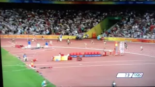 Finale 4x 100m dames Peking 2008