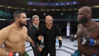 Tai Tuivasa vs Derrick Lewis 2 FULL FIGHT | UFC 4 AI Simulation