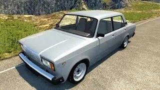 BeamNG.Drive Mod : Lada VAZ 2107 (Crash test)