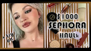 $1,000 SEPHORA TRY ON HAUL | Sephora Spring Savings Event | Gucci, Armani + More | BombshelRebeka