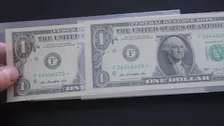 Super Rare Star Dollar Notes 150,000 Low Print Run 2013 Atlanta