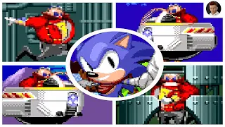 Sonic 1 Boomed (Rom Hack) All Bosses + Ending (NO DAMAGE)