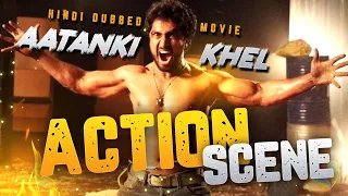 AATANKI KHEL Hindi Dubbed Kannada Movie | Best Action Scenes | Superhit Hindi Dubbed Horror Movie