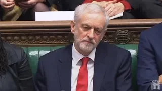 Jeremy Corbyn returns to Commons to face accusation of 'stupid woman' jibe