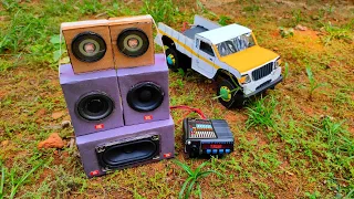 Mini DJ Truck Making |Part-2| Miniature Sound System| Diy DJ Pickup