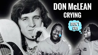 Our First Time Hearing | Don McLean "Crying" #REACTION | Very Dramatic!!!! MUST WATCH!! #Shorts