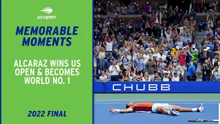 Championship Point | Carlos Alcaraz's Title-Winning Moment | 2022 US Open