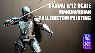 Making Bandai 1/12 Scale Mandalorian Full Custom Paint