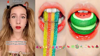 💋 Text To Speech 💋 ASMR Satisfying Eating || @AMARA CHEHADE || POVs Tiktok Compilations 2023 #36